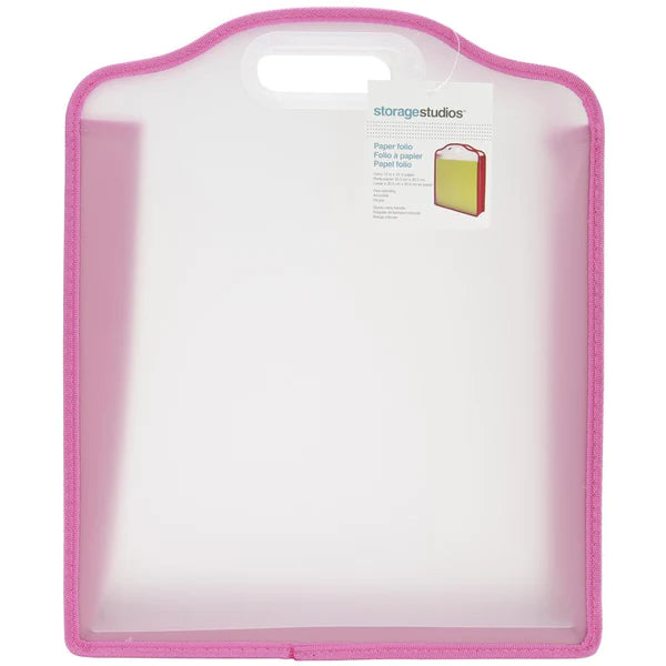 Storage Studios - Pink/Green-Storage Paper Folio
