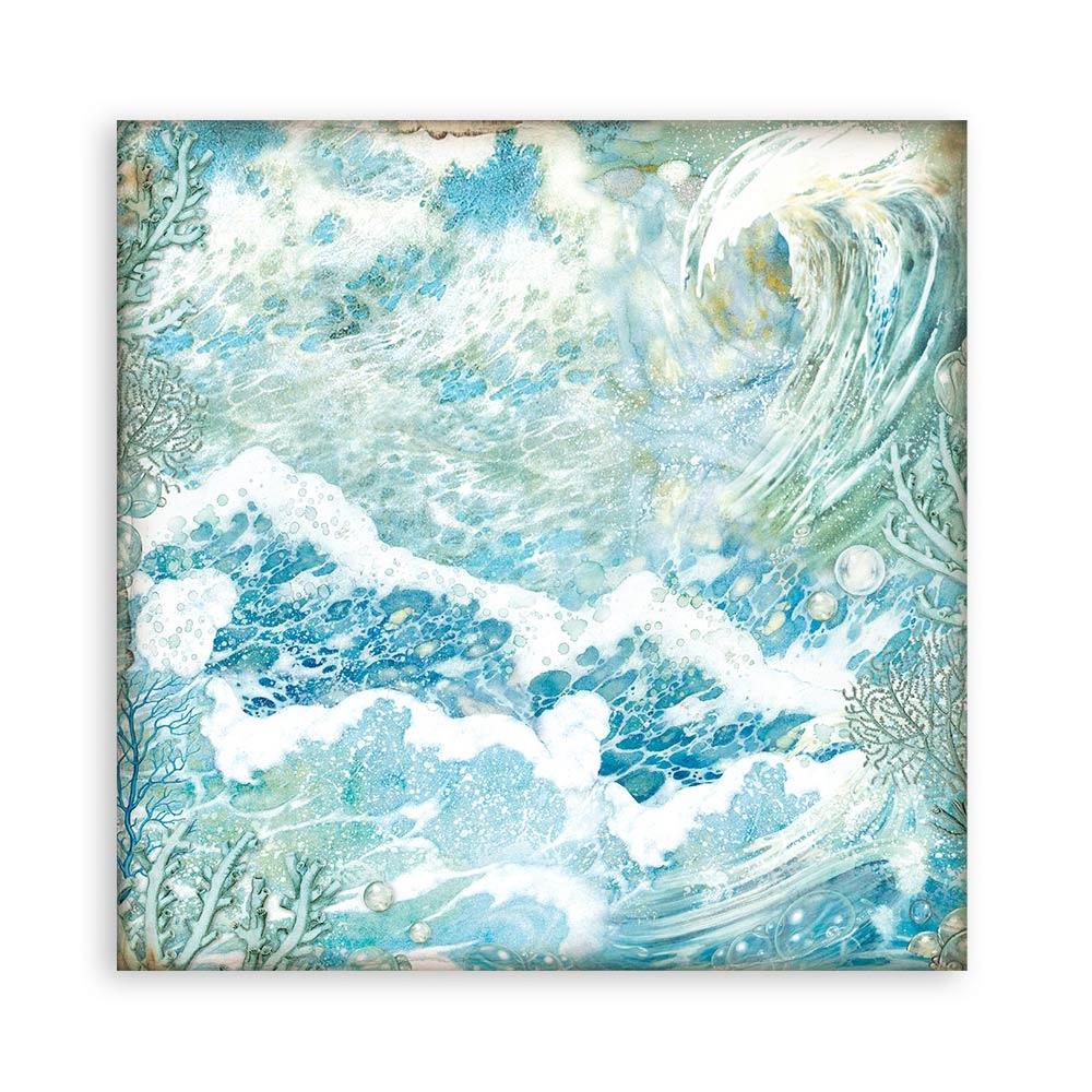 Stamperia - 8''x 8'' Double Sided Paper Pad - Songs Of The Sea