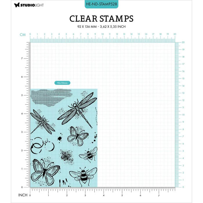 Studio Light Clear Stamps- Natures Dream - Nature's Flight