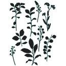 Sizzix - 49 and Market Clear Stamp - Fine Stem 01