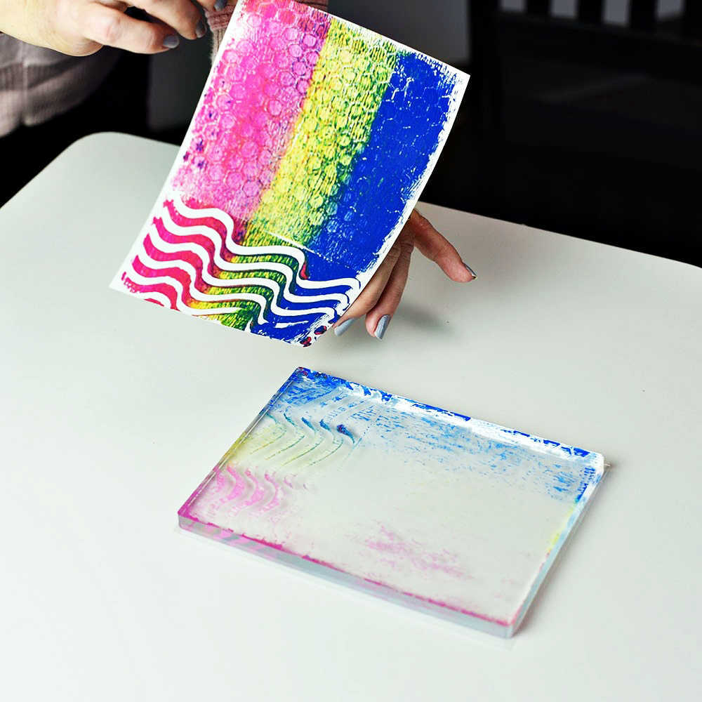 Gel Press Gel Printing Plate 6"x6" 15.24cm x 15.24cm