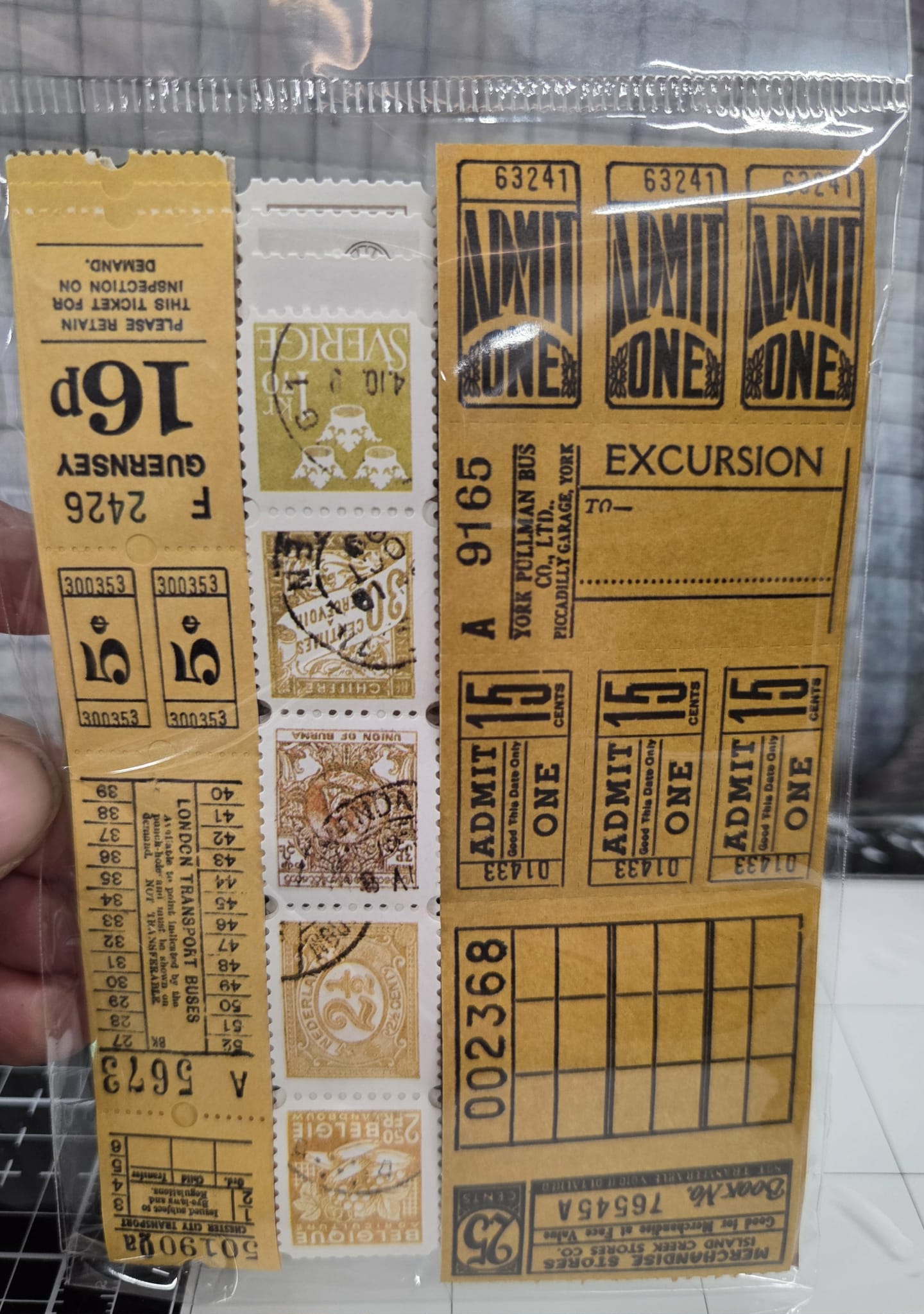 49 and Market - Ticket Essentials -Sunbeam, Toast & Sage - Mixed Packet