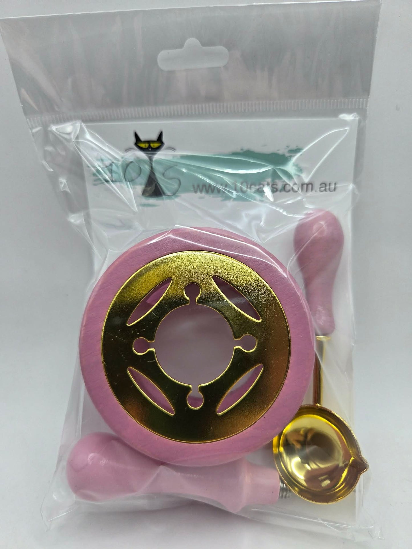 Wax Seal Melting Stand Set - Pink