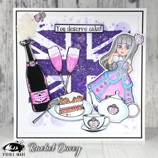 Visible Image Co-Ordinating Dies - Queen Of Hearts