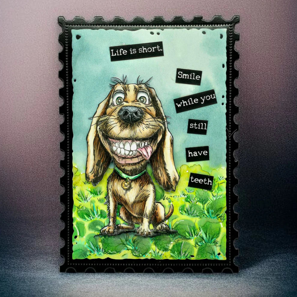 AALL & CREATE - 6X6 Stencil - Rocky Dirt # PC - 247