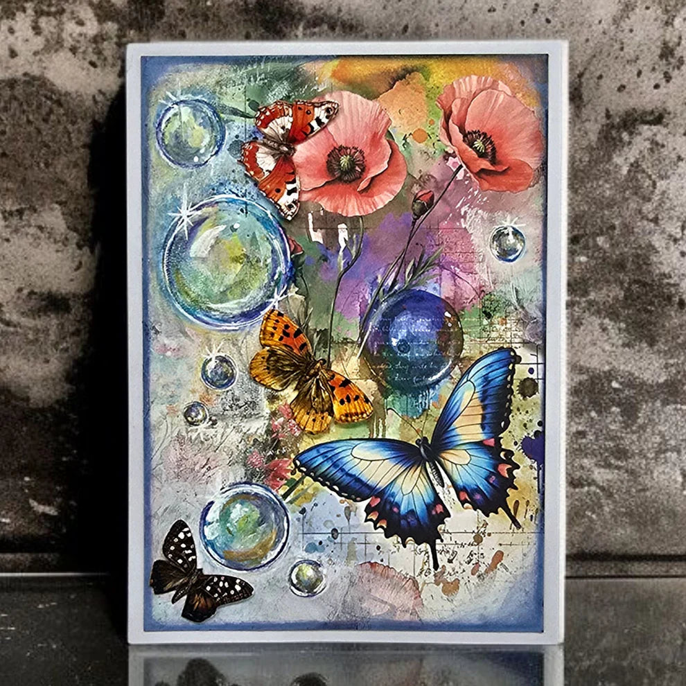 AALL & CREATE - A5 Design Papers - Colour Me Floral # PA-41