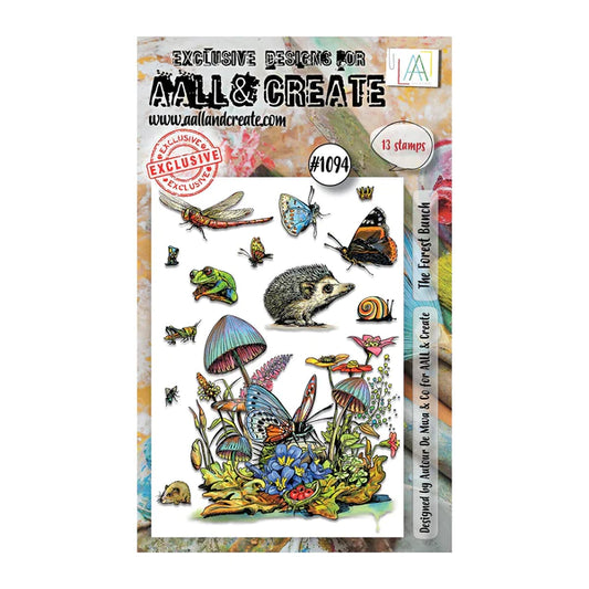 AALL & CREATE - A6 Stamps -The Forest Bunch #1094