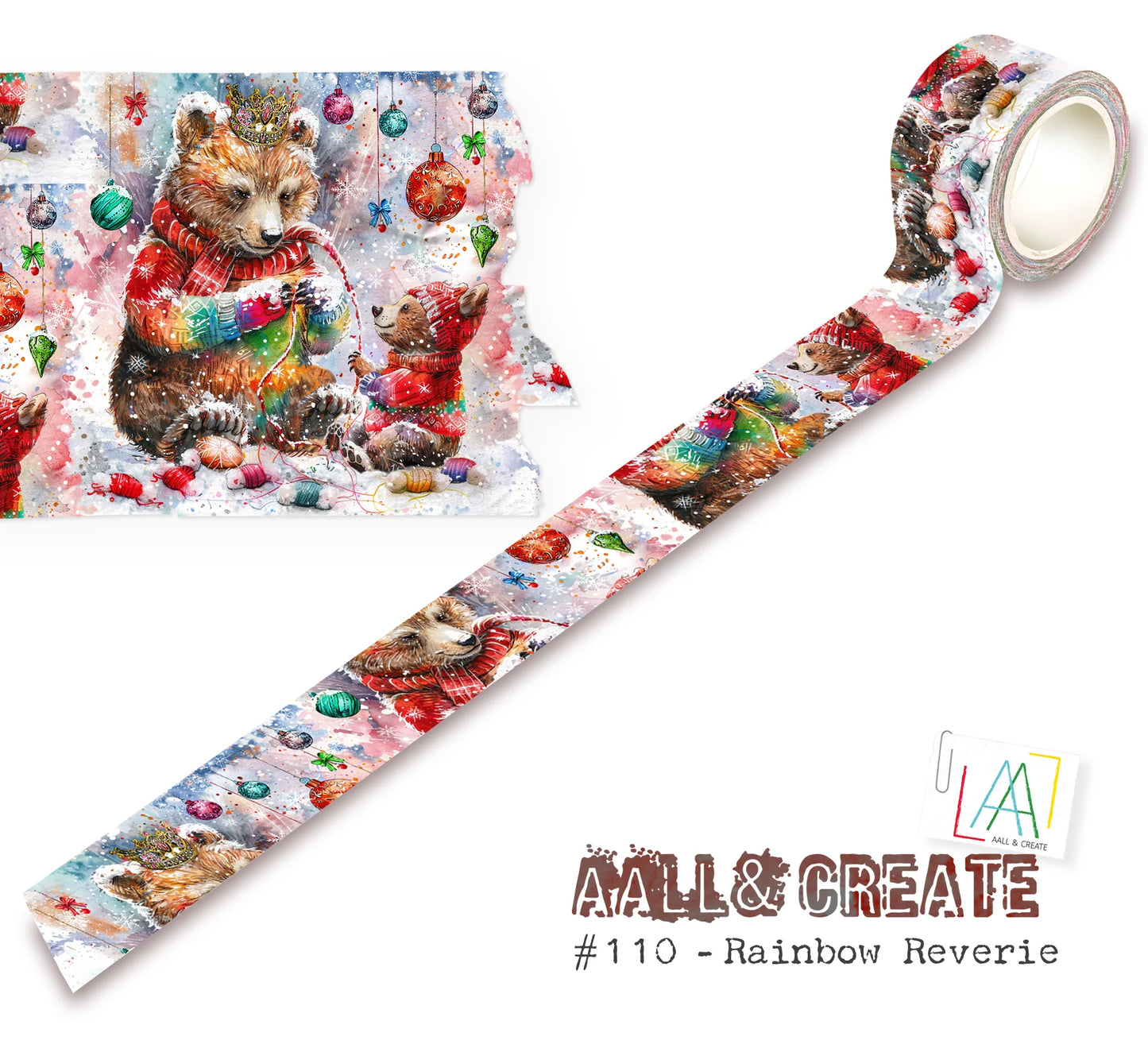 AALL & CREATE - Washi Tape -Rainbow Reverie #110