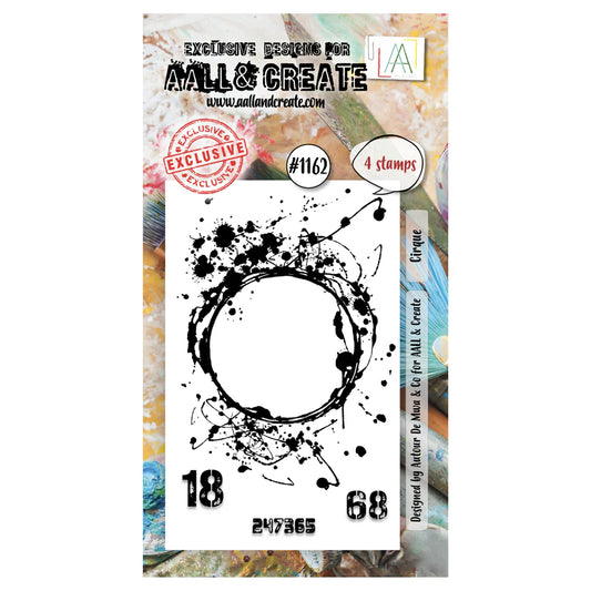 AALL & CREATE - A8 Stamps - Cirque # 1162