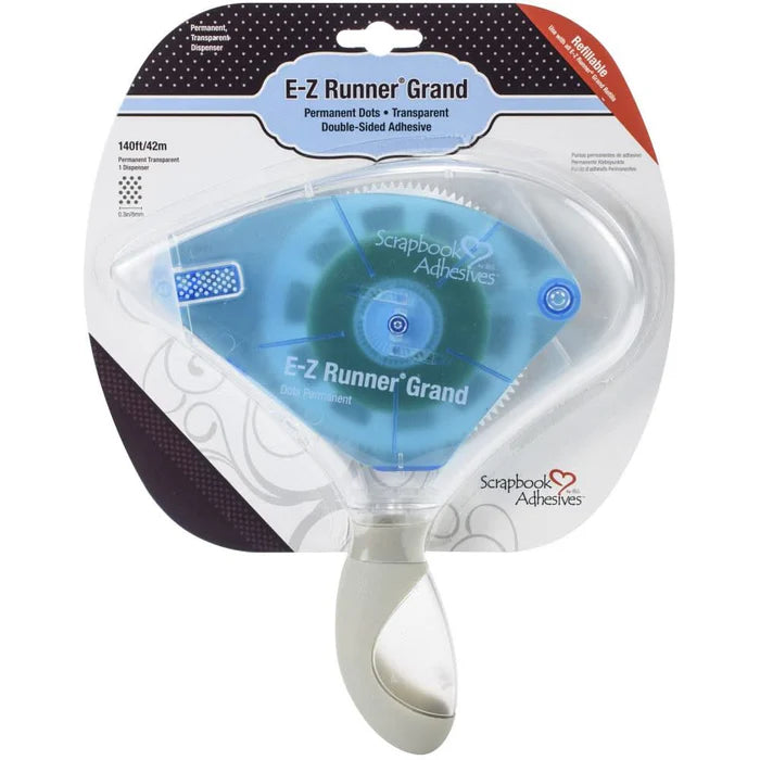 Adhesive - E-Z Runner - Grand Permanent Dots - DISPENSER 42m