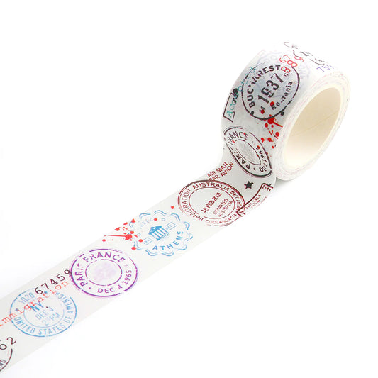 AALL & CREATE - Washi Tape  - Passport Stamps #14