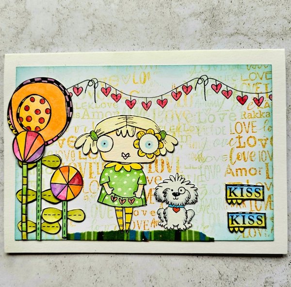 AALL & CREATE - A7 Stamps - Forever # 974