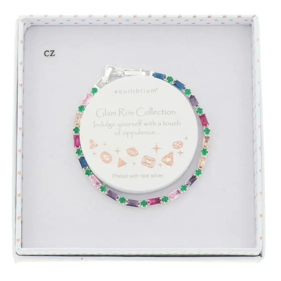 Equilibrium Glam Rox Tennis bracelet