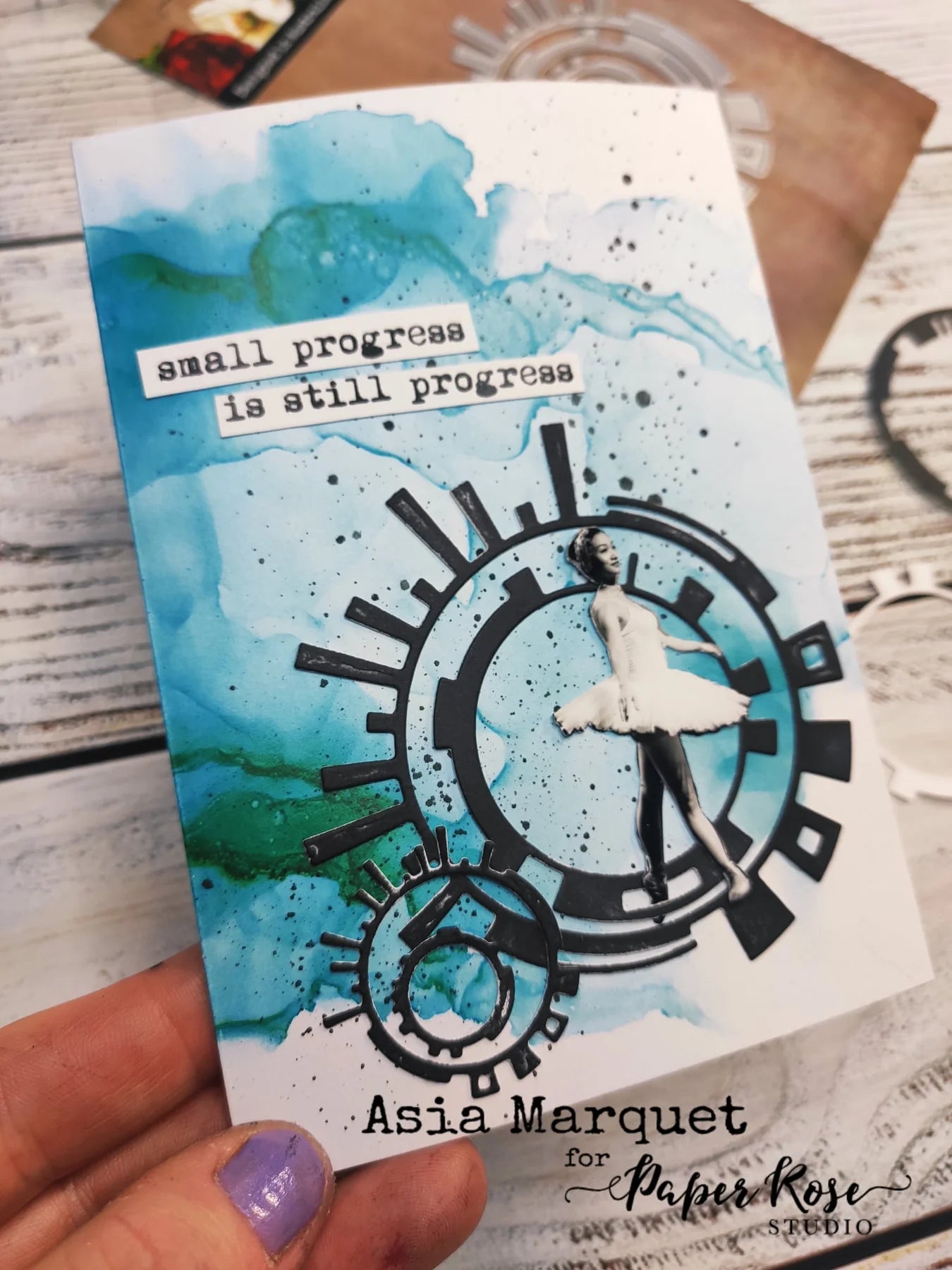 Paper Rose - Inky Antics 1.0 6x6 Paper Collection