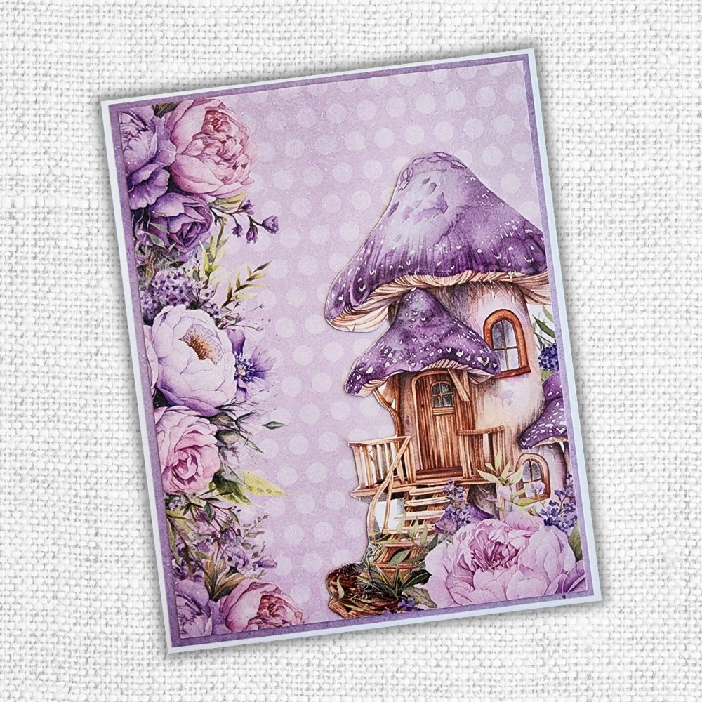 Paper Rose - Lavender & Fairies basic 6x6 Paper Collection