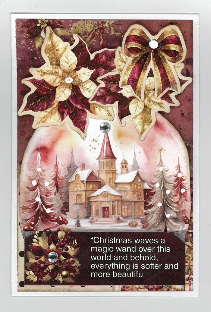 3 Quarter Designs - Sugarplum Wreath 6x4 Card Pack