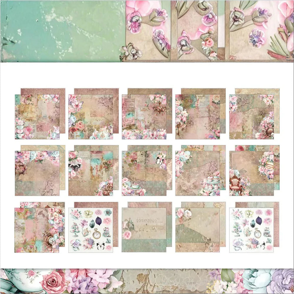 3 Quarter Designs - Share Positivi-Tea 8x8 Pack