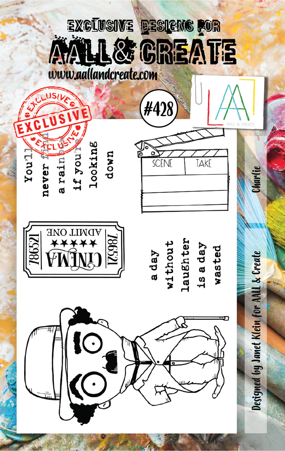 AALL & CREATE - A7 Stamps - Charlie #428