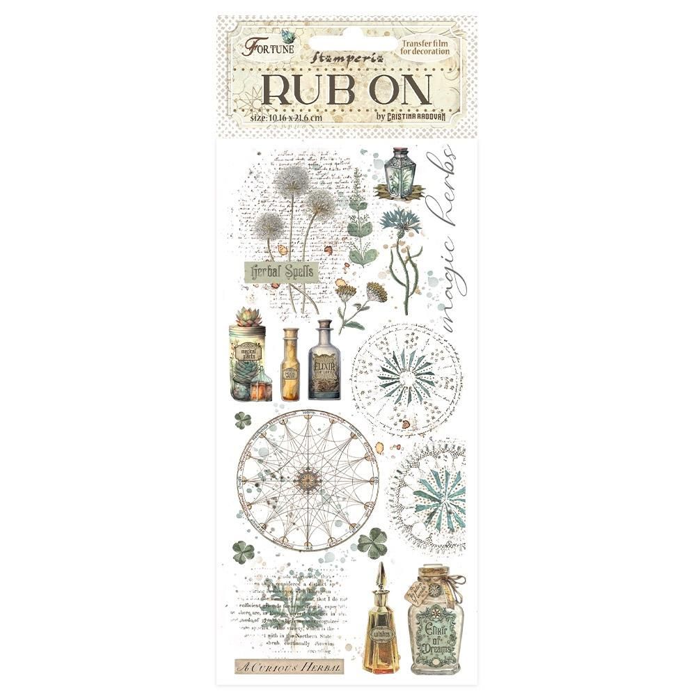 Stamperia Rub-On - Alchemy Fortune