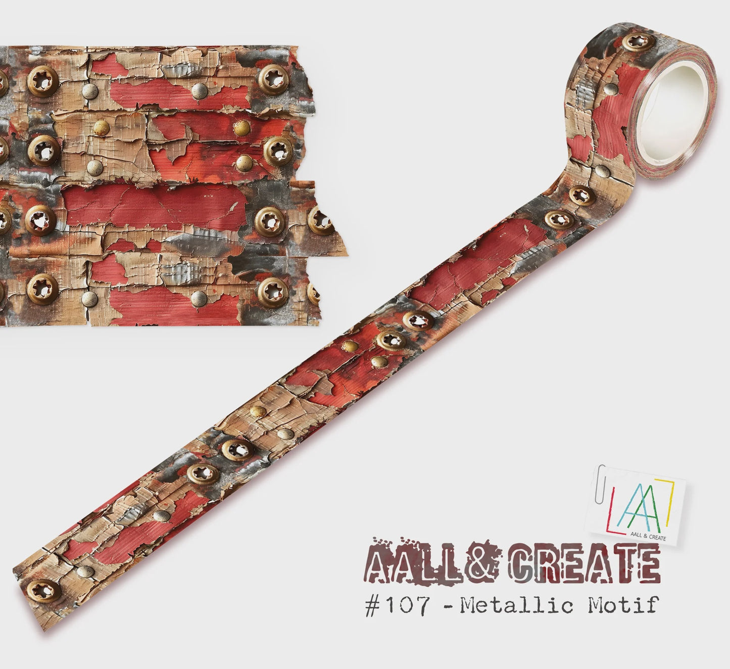 AALL & CREATE - Washi Tape - Metallic Motif