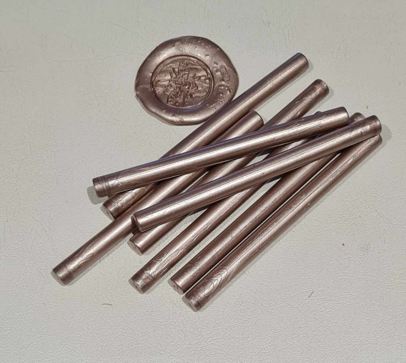 Sealing Wax Sticks - Rose Gold
