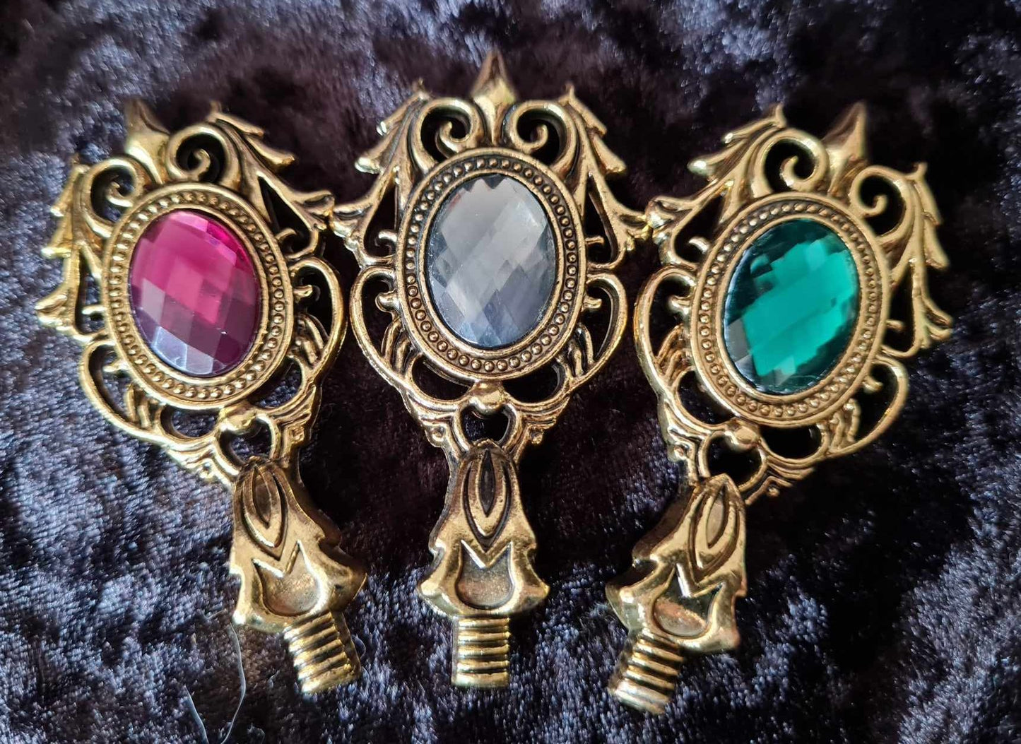 Wax Seal Ornate Metal Handle - Blush