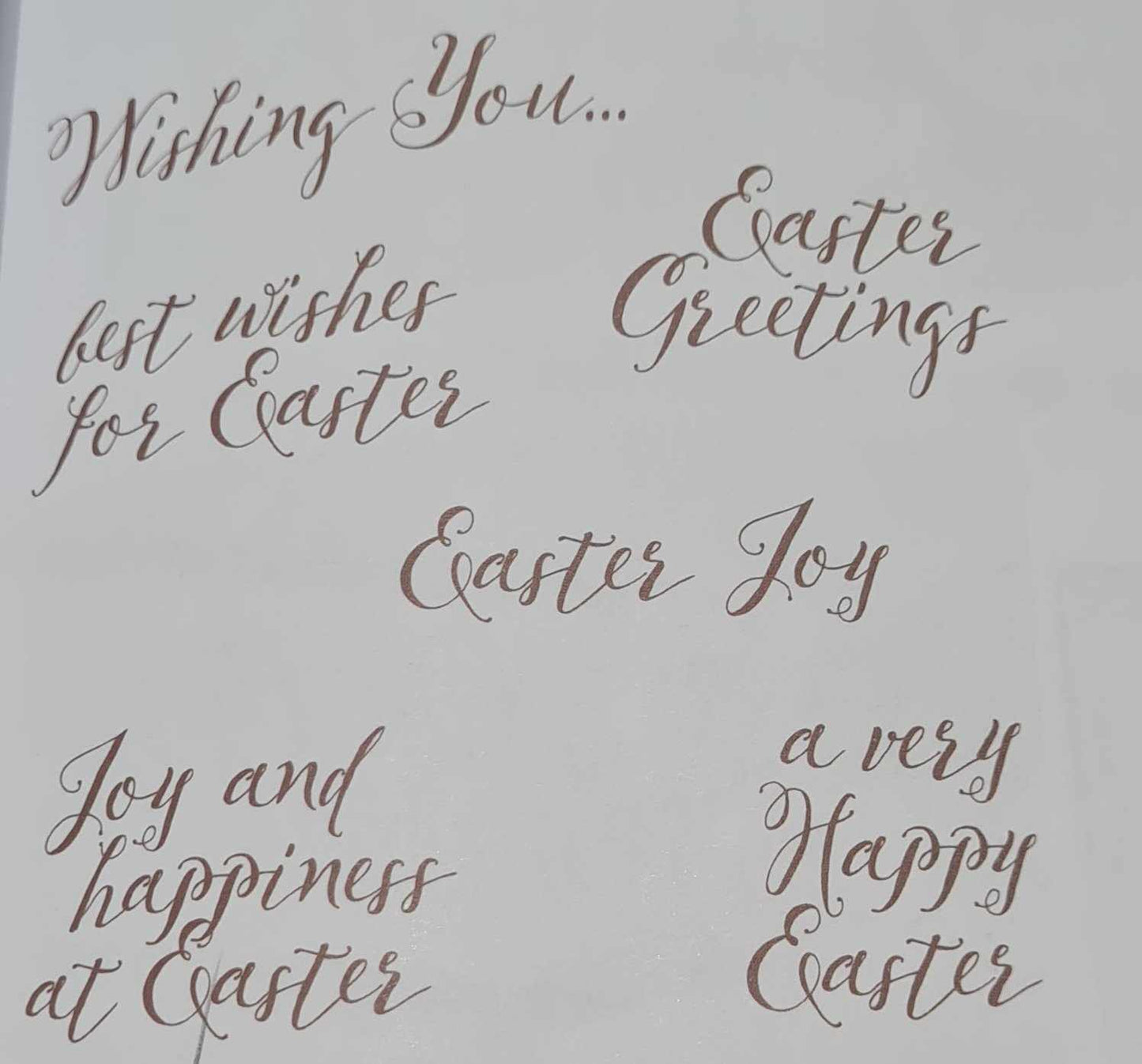 Kaszazz Rubber Stamp - Easter (uncut set)