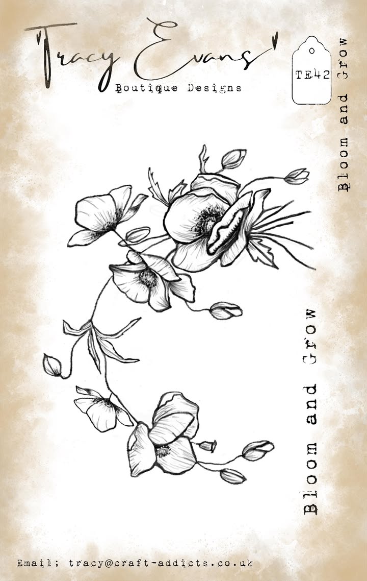 Tracy Evens Boutique Designs - Bloom And Grow TE42