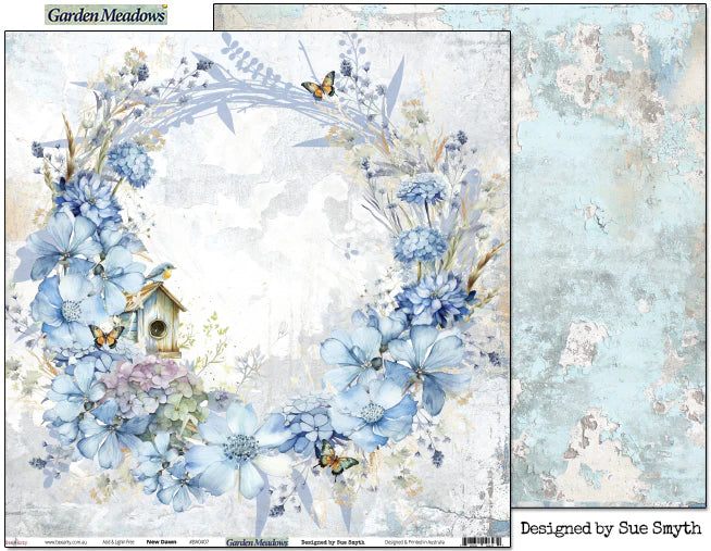 Bee Arty - Garden Meadows 12'' x 12'' Paper Collection Pack