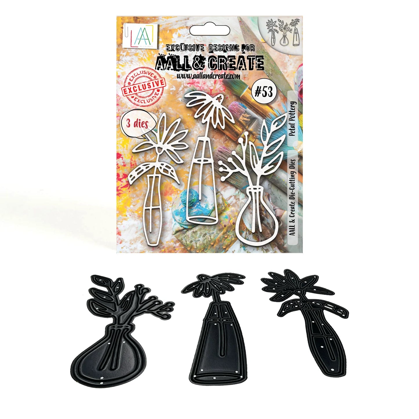 AALL & CREATE - Cutting Dies - Petal Pottery #53