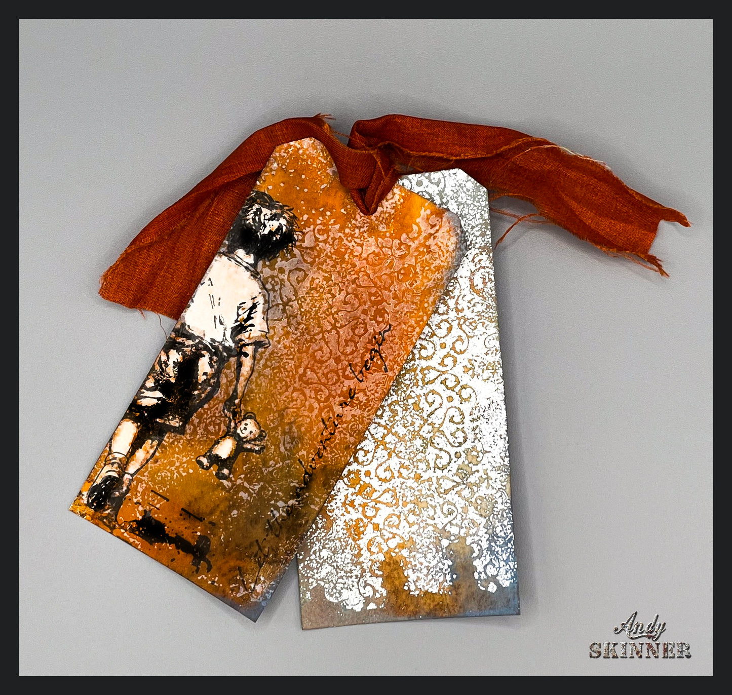 Cosmic Shimmer - Andy Skinner Pre Cut Mounted Stamp - Let The Adventure Begin