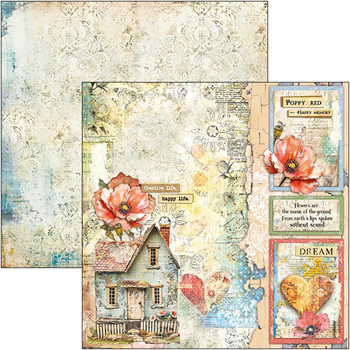 Ciao Bella - Majestic Dream Paper Pad 8x8 12/Pkg