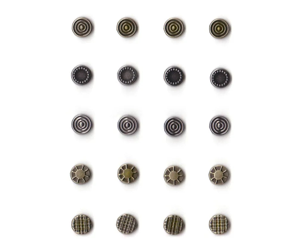 Kaszazz- Mixed Flat Top Brads