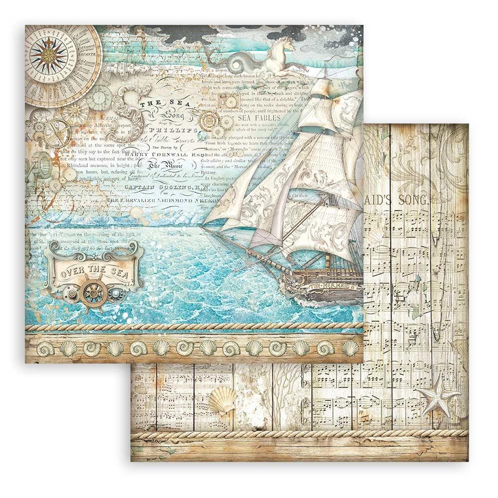 Stamperia - 12''x 12'' Double Sided Paper Pad - Songs Of The Sea