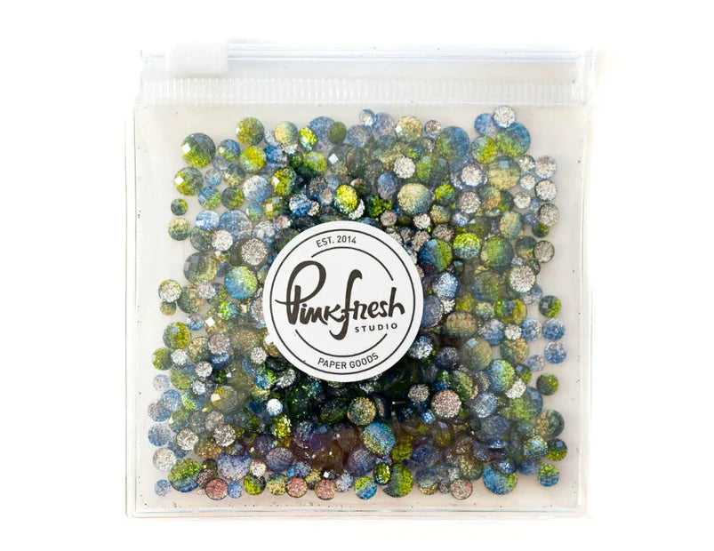 Pinkfresh Studio - Ombre Glitter Drops - Enchanted Forest