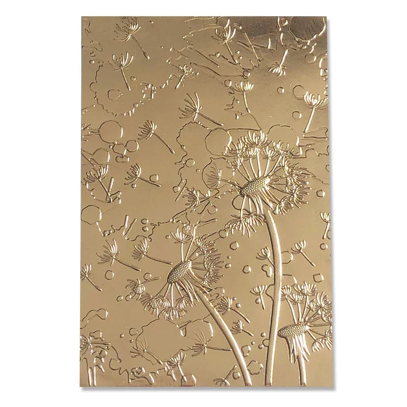 Sizzix - 3D Texture Impressions A6 Dandelion Wishes