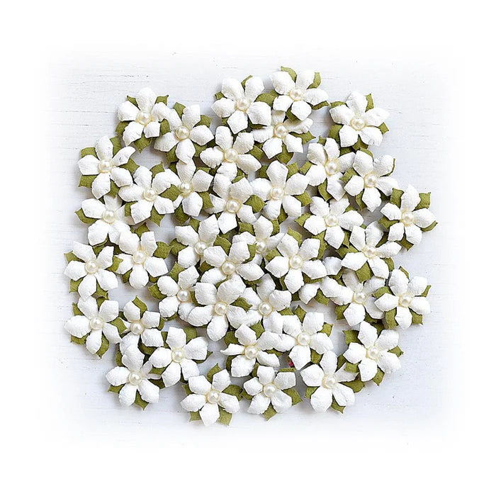 Little Birdie - Handmade Flowers Elira Ivory Pearl