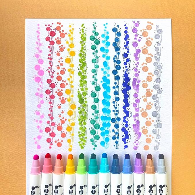 Kuretake Zig - Clean Colour Dot Twin Tip 12pk Set