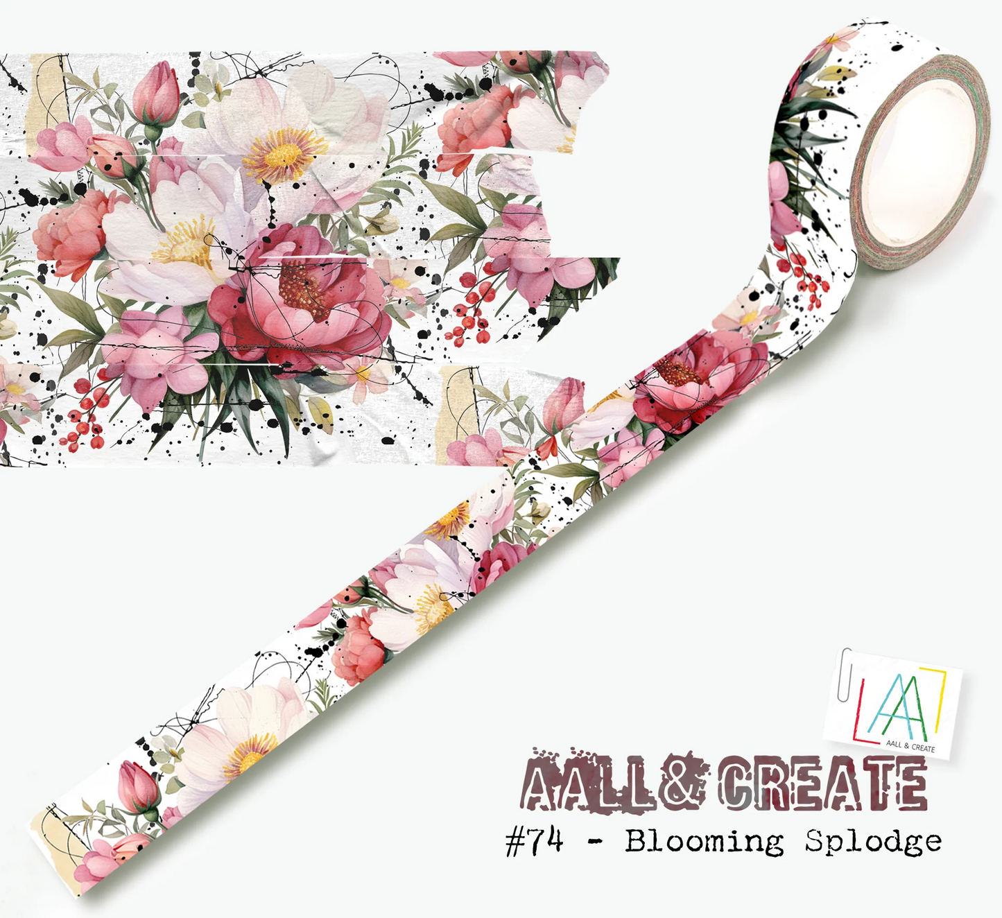 AALL & CREATE - Washi Tape - Blooming Splodge #74