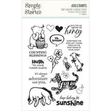 Simple Stories - Say Cheese Classic Pooh - Friends For Ever Stamp Set