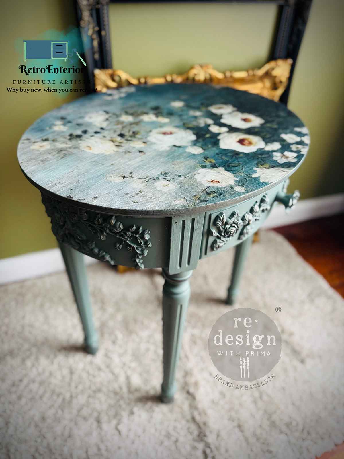 Prima Re-Design Decoupage Decor Tissue Paper - Bountiful Beauty