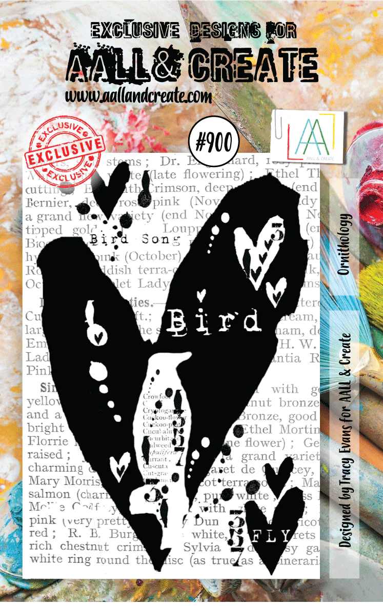AALL & CREATE - A7 Stamp -Ornithology #900