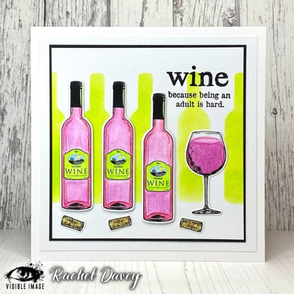 Visible Image Clear Stamps - Chance Of Wine