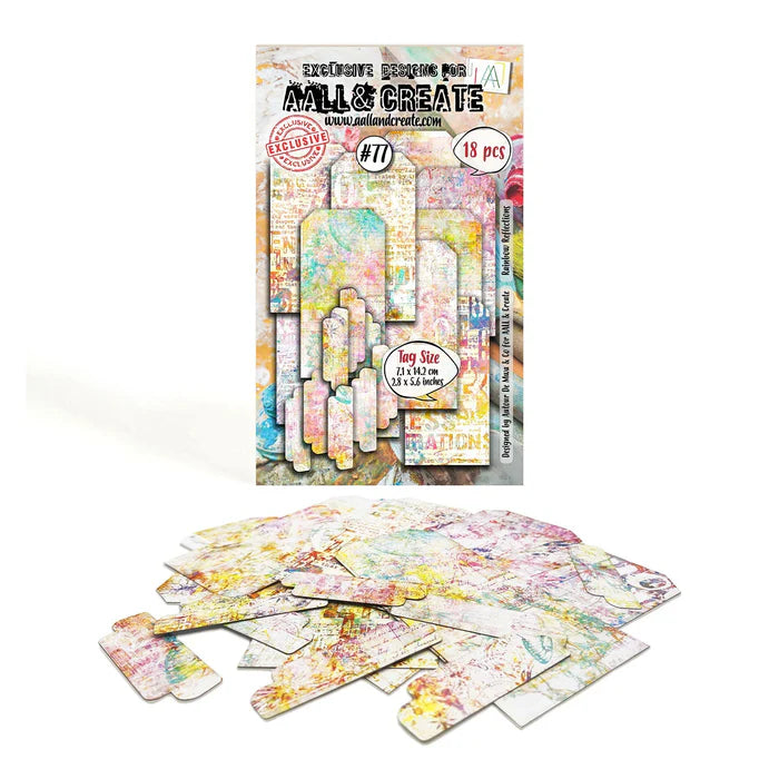 AALL & CREATE - Ephemera Die Cuts - Rainbow Reflections