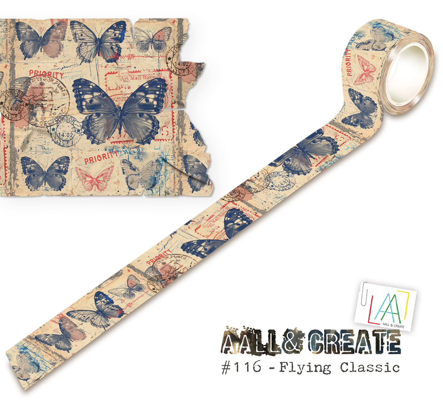 AALL & CREATE - Washi Tape -Flying Classic # 116