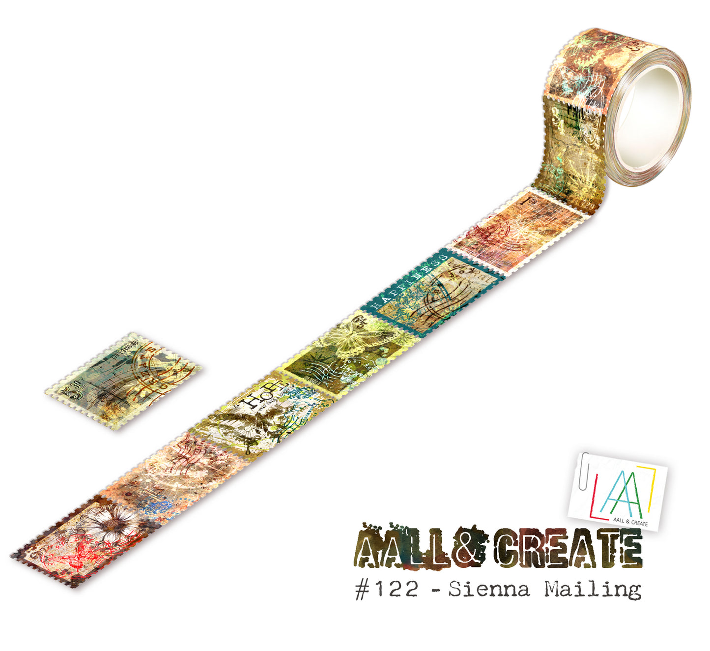 AALL & CREATE - Washi Tape - Sienna Mailing #122