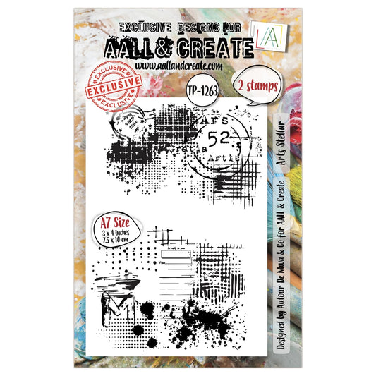 AALL & CREATE - A7 Stamps - Arts Stellar #1263