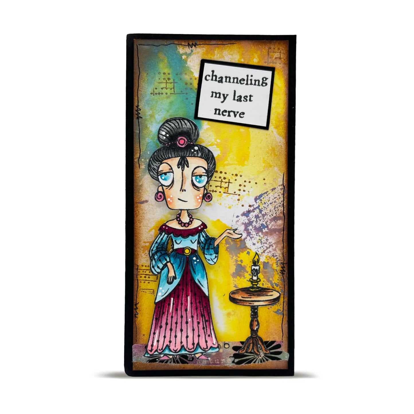 AALL & CREATE - A7 Stamps -Channeling Dee #1290