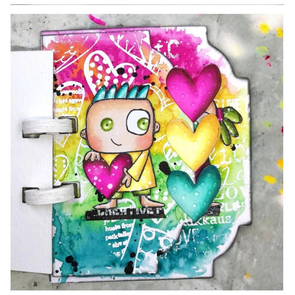 AALL & CREATE - Cutting Dies - Dotted Love # Dl-82