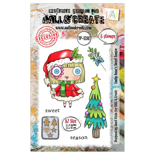 AALL & CREATE - A7 Stamps - Emily Ann's Sweet Season #1310